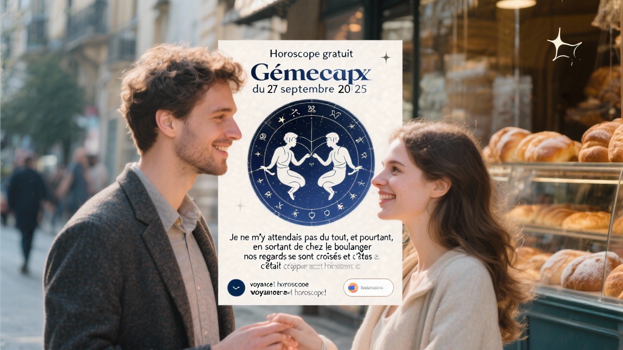 Horoscope gratuit Gémeaux du 27 septembre 2025